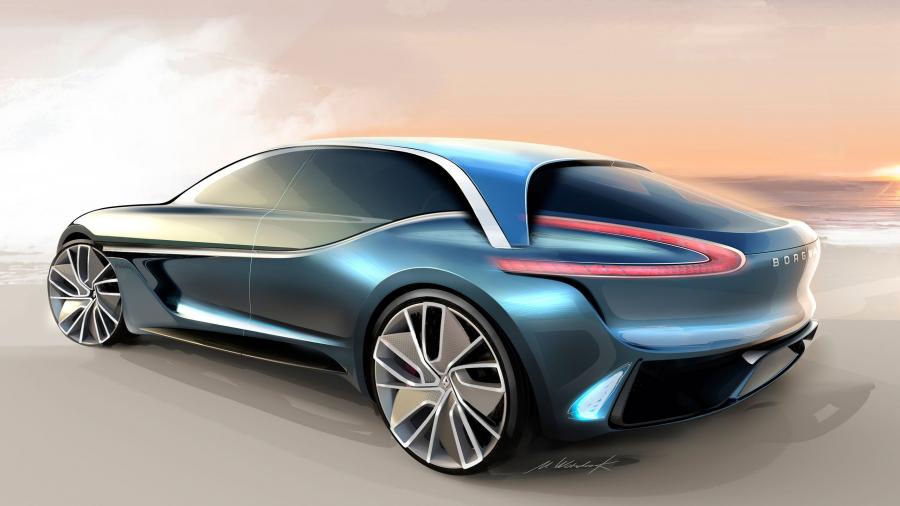 Эскиз Borgward Isabella Concept 2017 года  (фото 25 из 43)